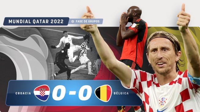 Lukaku confirma el fracaso belga y Croacia es segunda