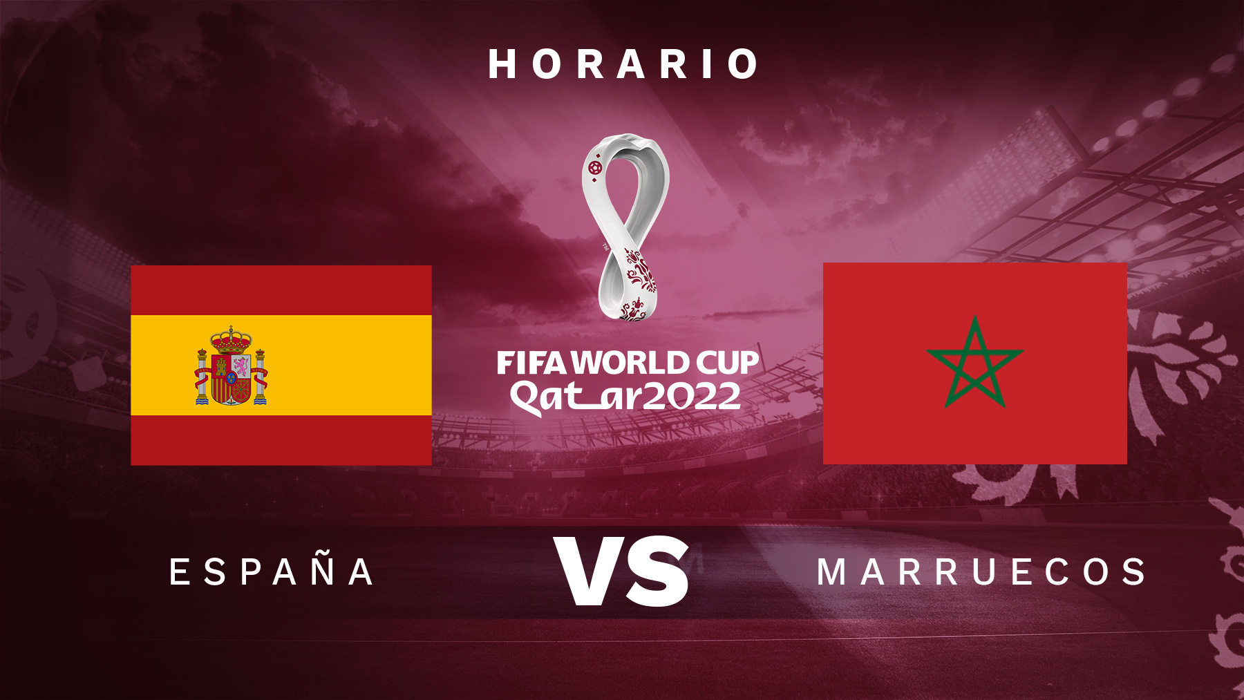A qué hora juega - Marruecos hoy y ver el partido en directo por TV y en vivo online