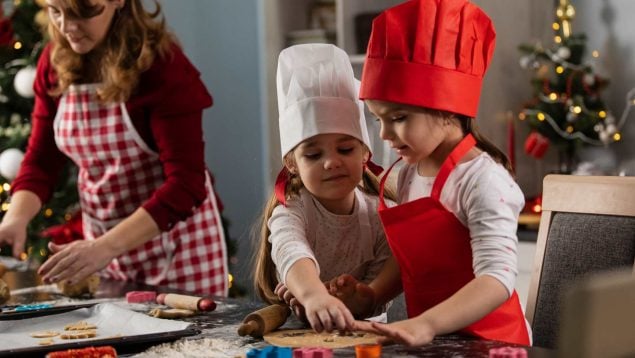 Cocinar con niños