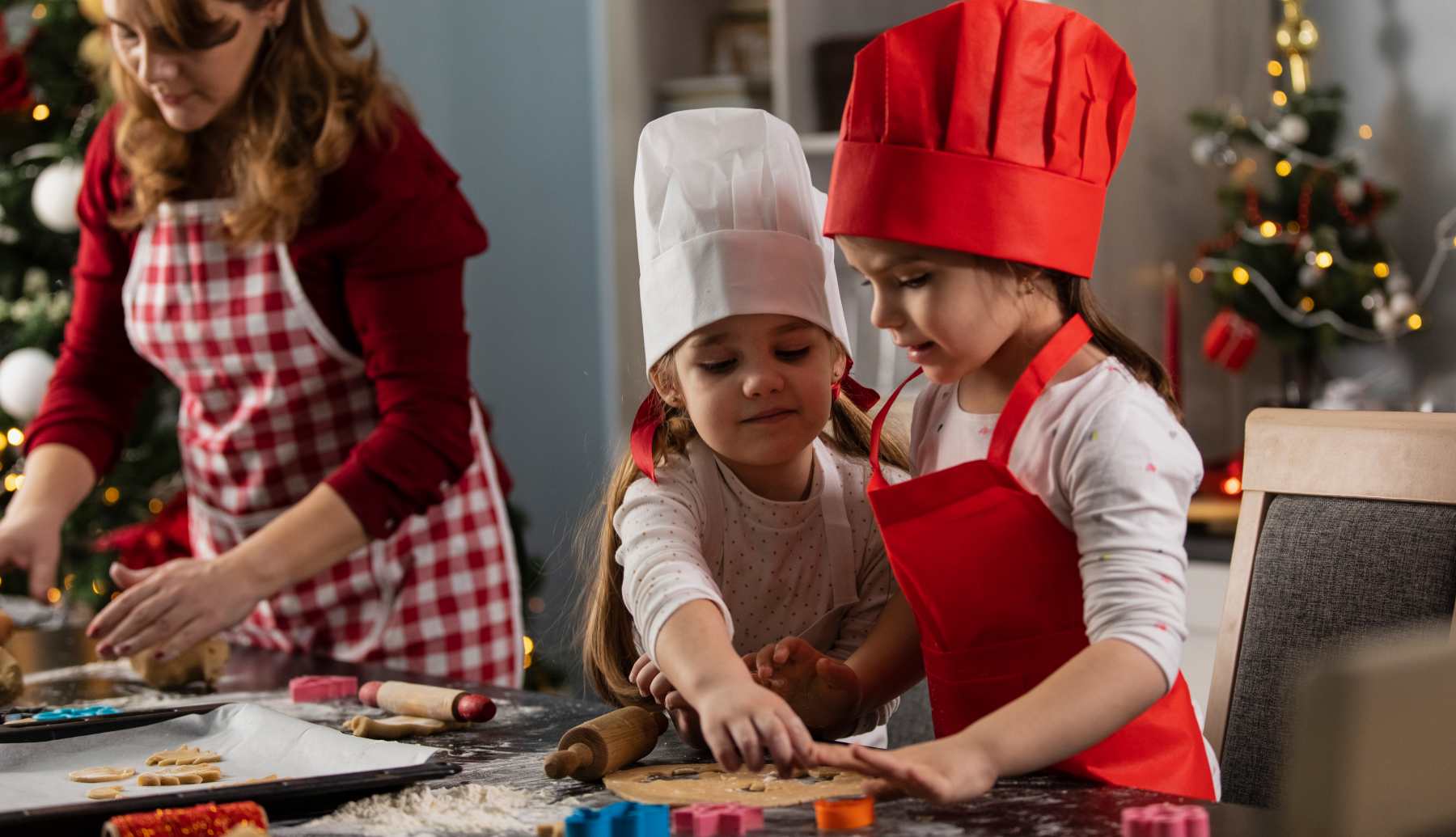 Recetas para hacer con niños en Nochebuena.