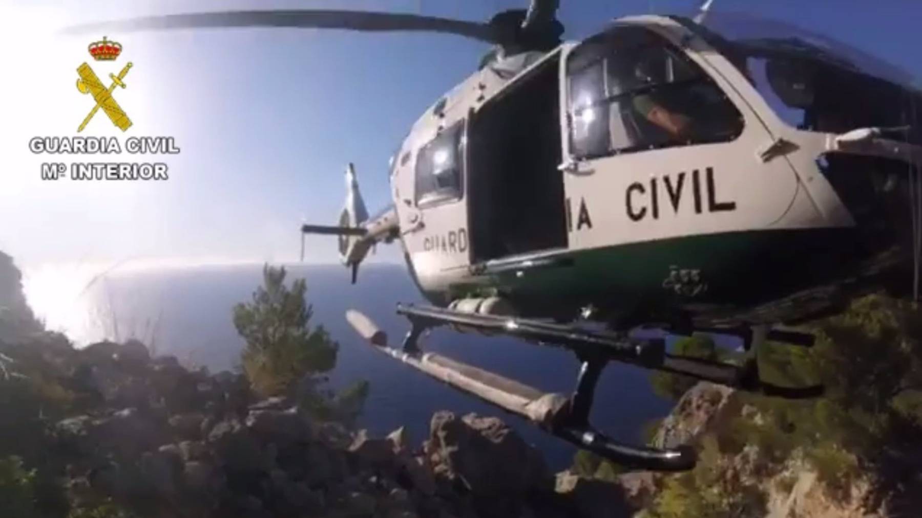 Imagen de archivo de un helicóptero del Grupo de Rescate de Montaña de la Guardia Civil (Greim).