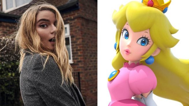 Anya Taylor-Joy es la voz de la princesa Peach en la película de Super Mario Bros