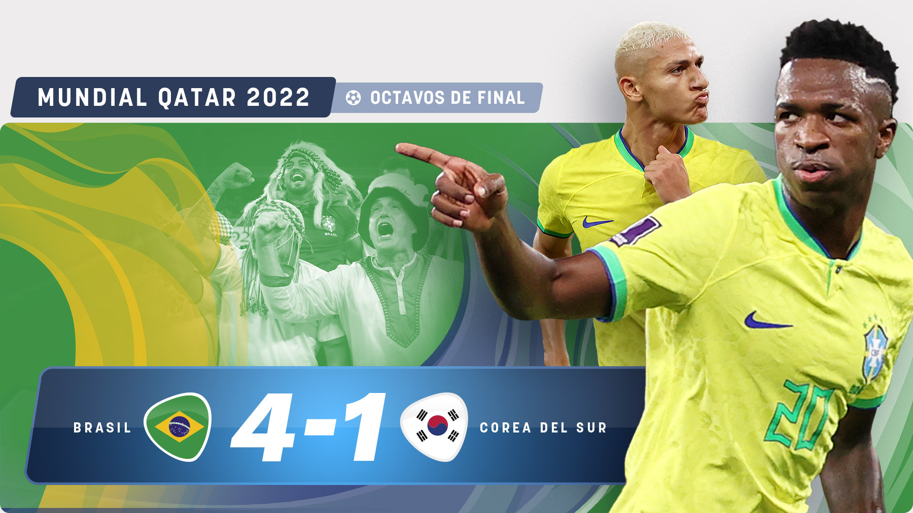 Brasil no tuvo piedad de una débil Corea.