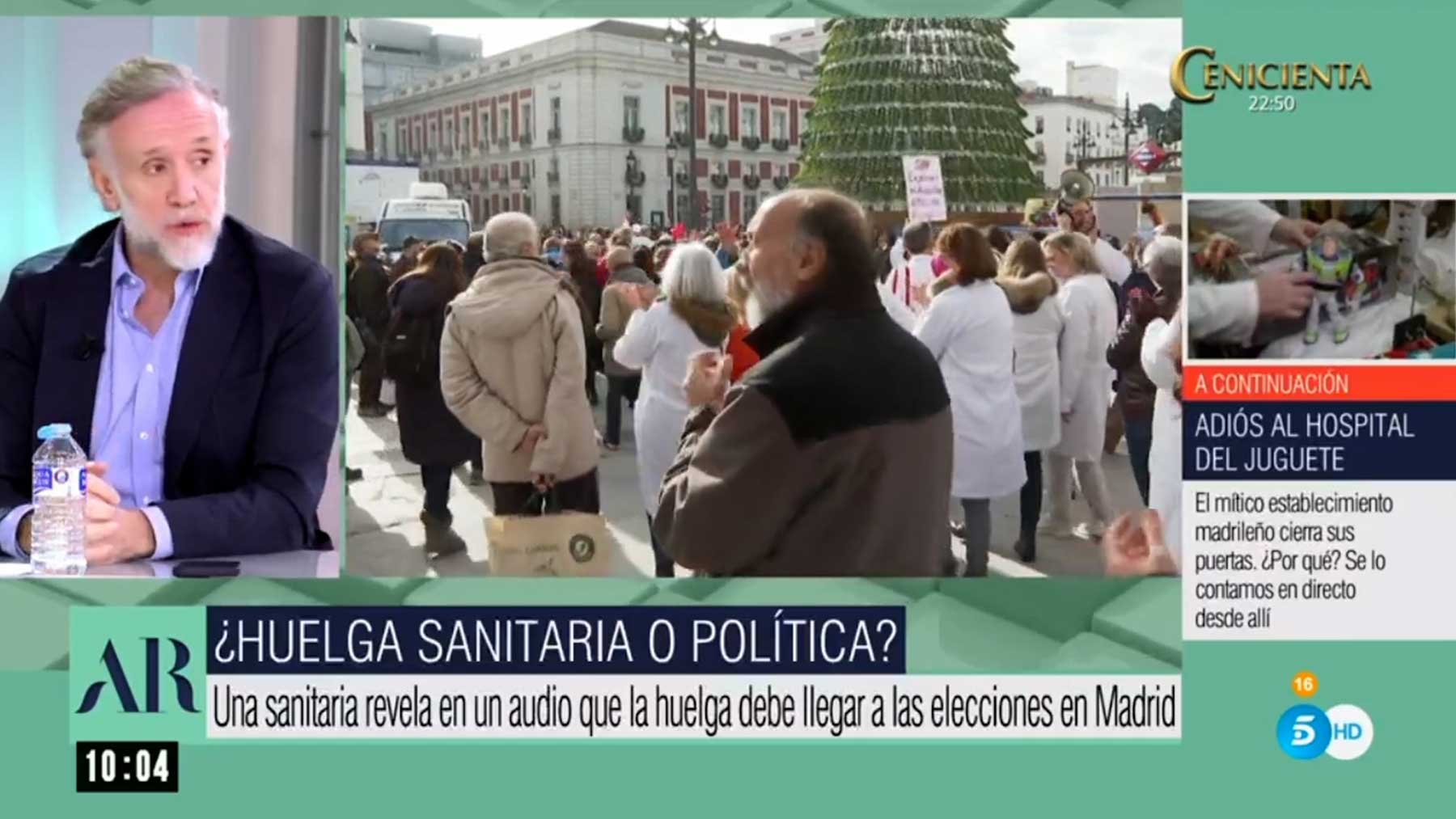 Eduardo Inda en ‘El programa de Ana Rosa’.