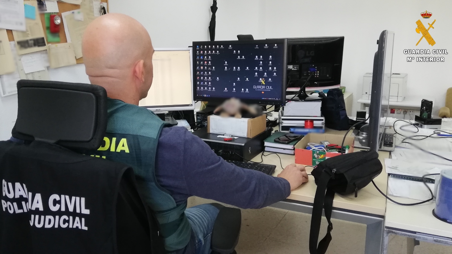 Agente de la Policía Judicial de la Guardia Civil (GC).