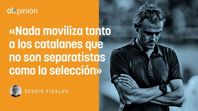 Luis Enrique, el ídolo del separatismo