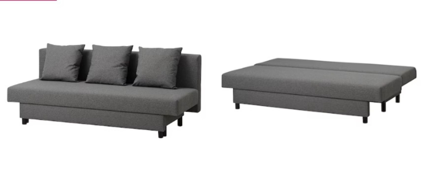 Bueno, bonito y barato así es el sofácama de Ikea que está siendo un