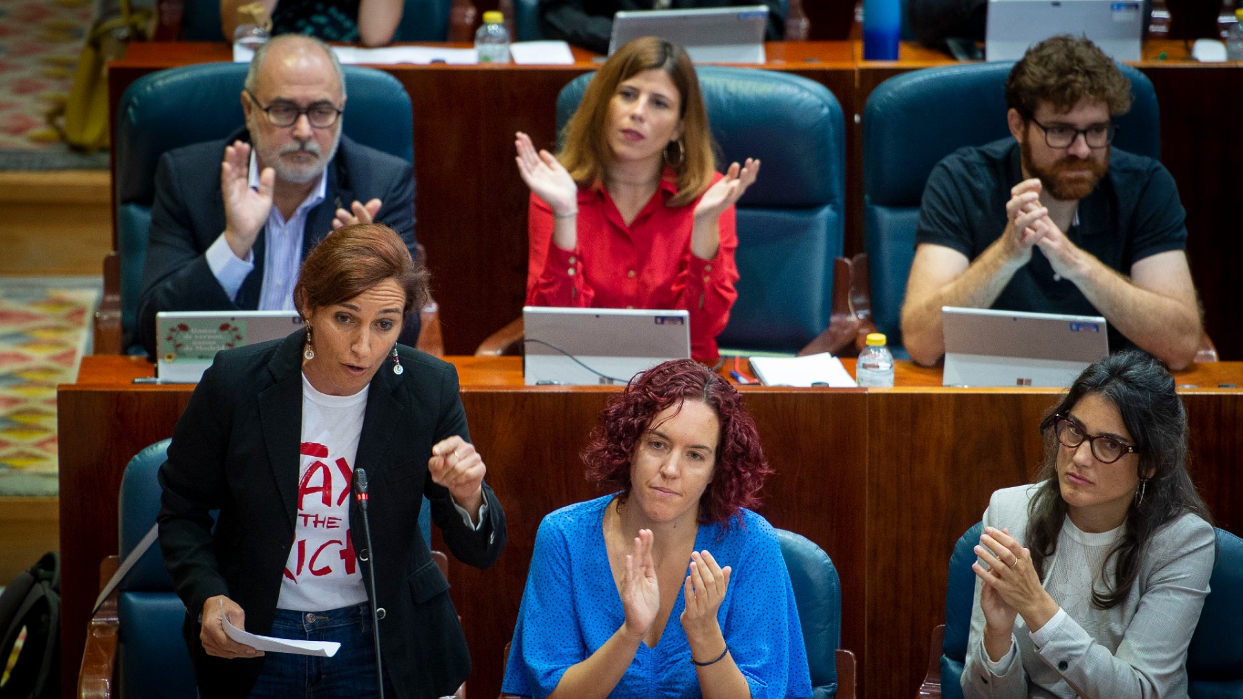 La líder de Más Madrid, Mónica García.