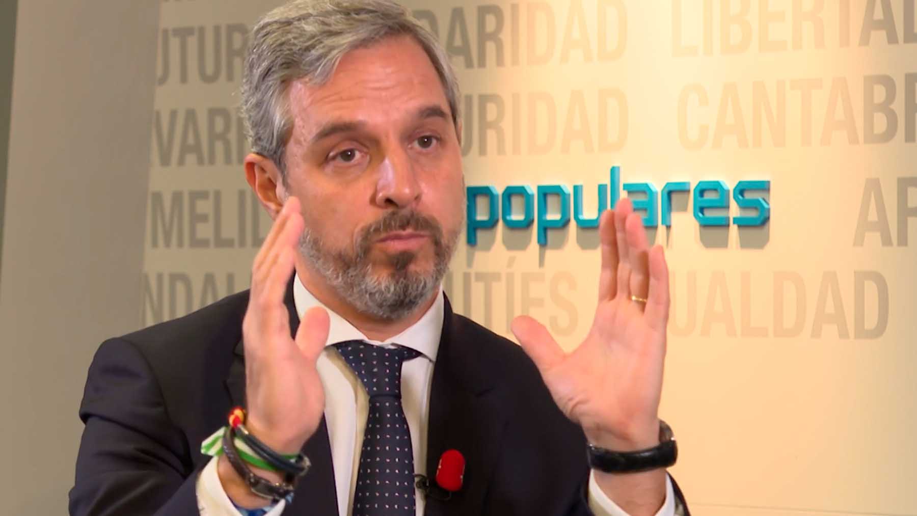 El vicesecretario de Economía del partido, Juan Bravo.