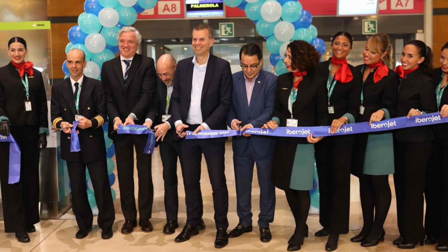 Iberojet inaugura su primer vuelo directo entre Madrid y Tegucigalpa-Palmerola en Honduras.