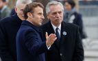 Alberto Fernández y Emmanuel Macron
