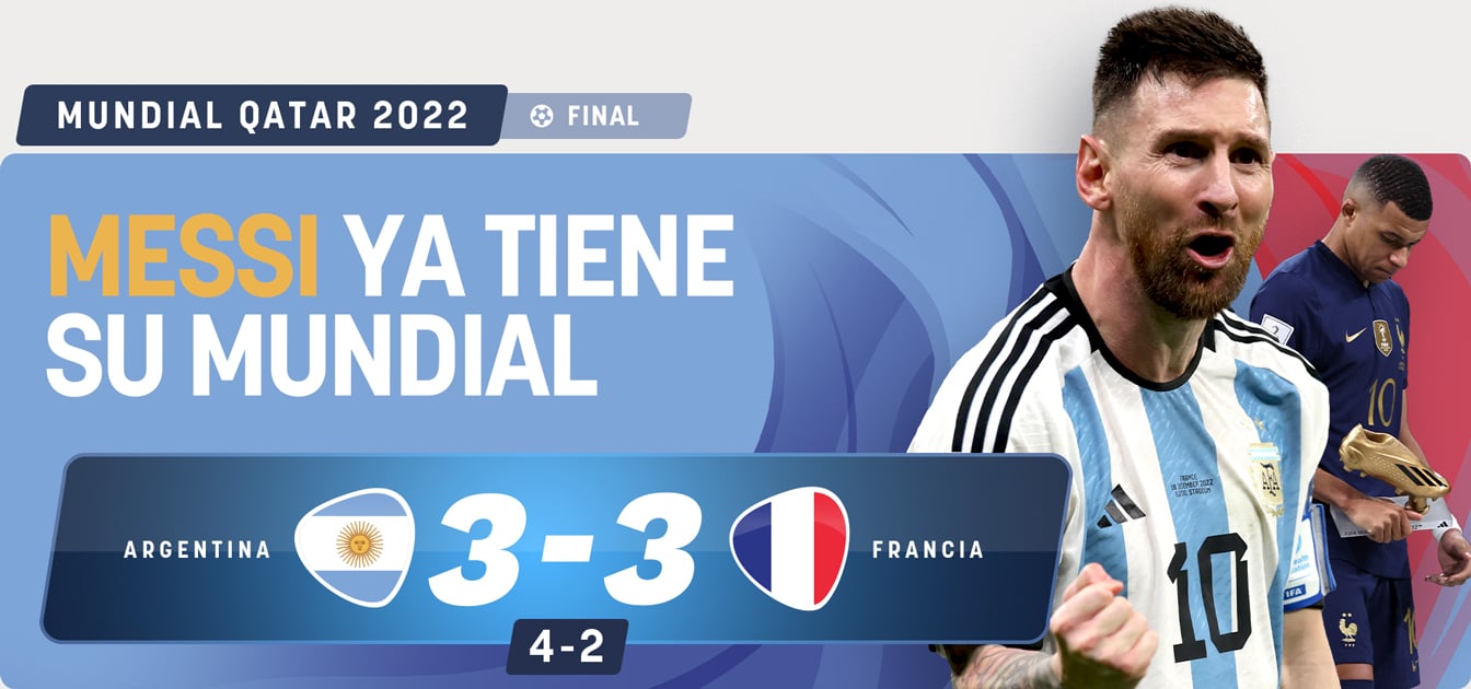 Messi ya tiene su Mundial