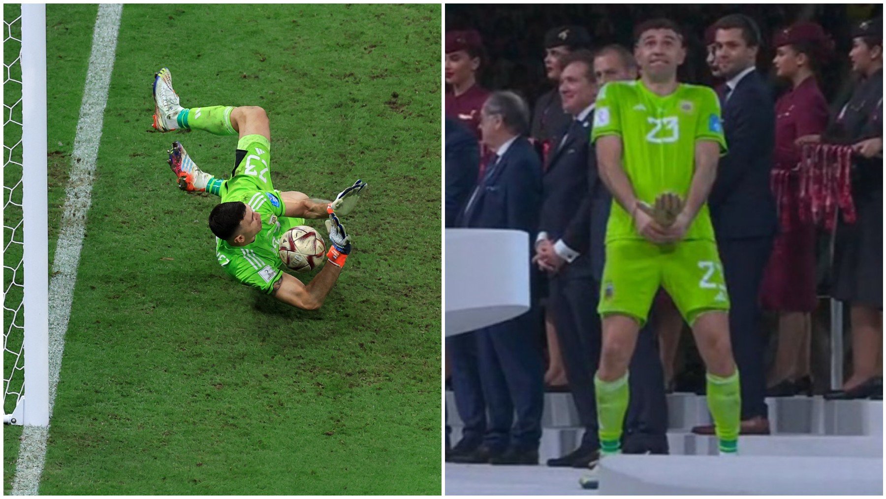 El obsceno gesto del