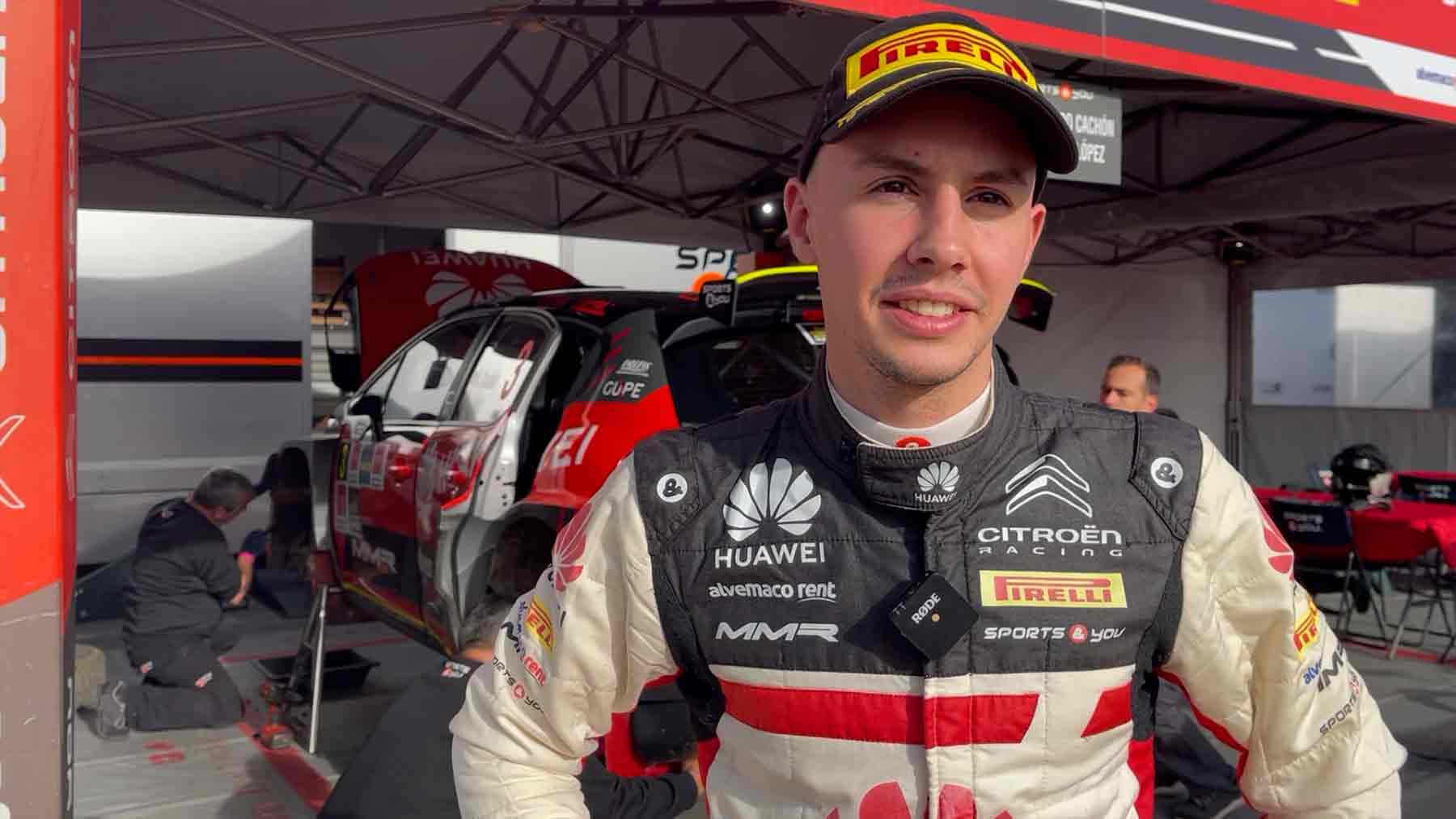 Alejandro Cachón hará la temporada completa en el Mundial de Rallys.