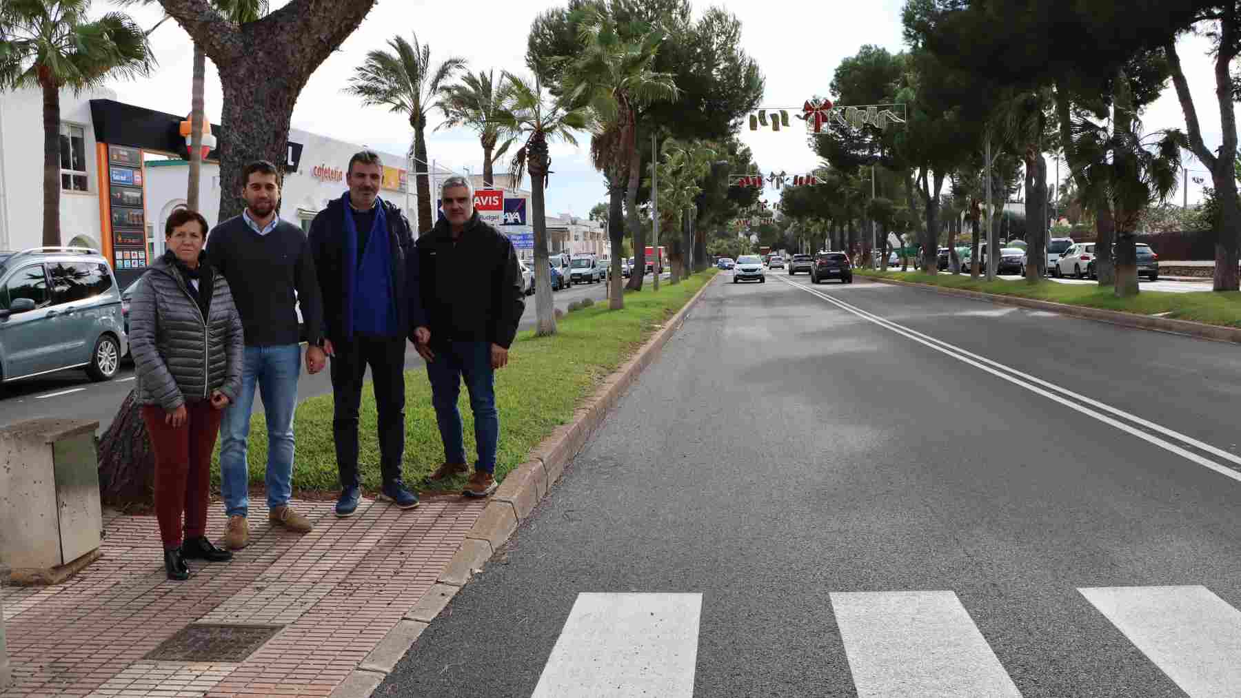 El Ayuntamiento de Santanyí ha renovado las principales calles y aceras de Cala d’Or.
