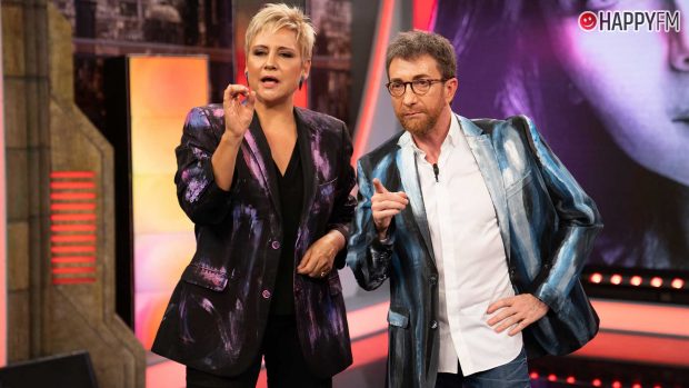 Gloria Serra y Pablo Motos en El Hormiguero