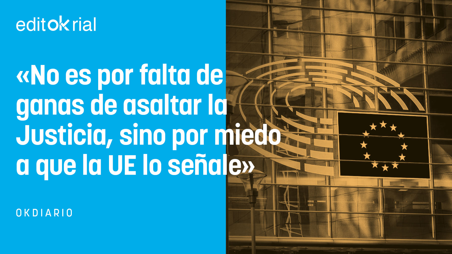 Sánchez teme más a Bruselas que al Tribunal Constitucional