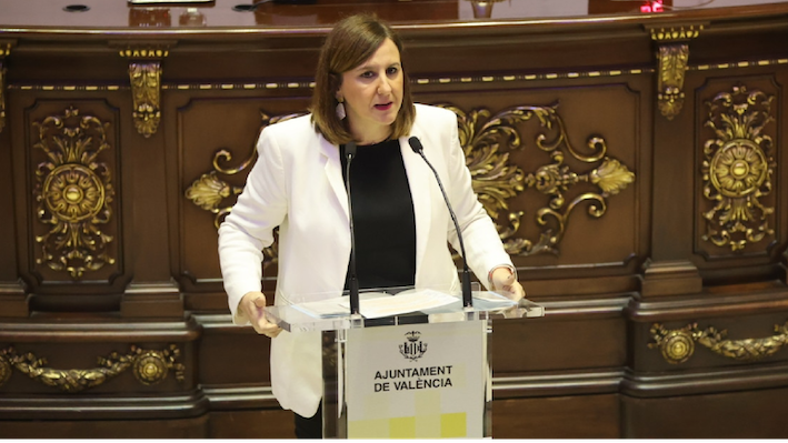 La alcaldesa de Valencia María José Catalá.