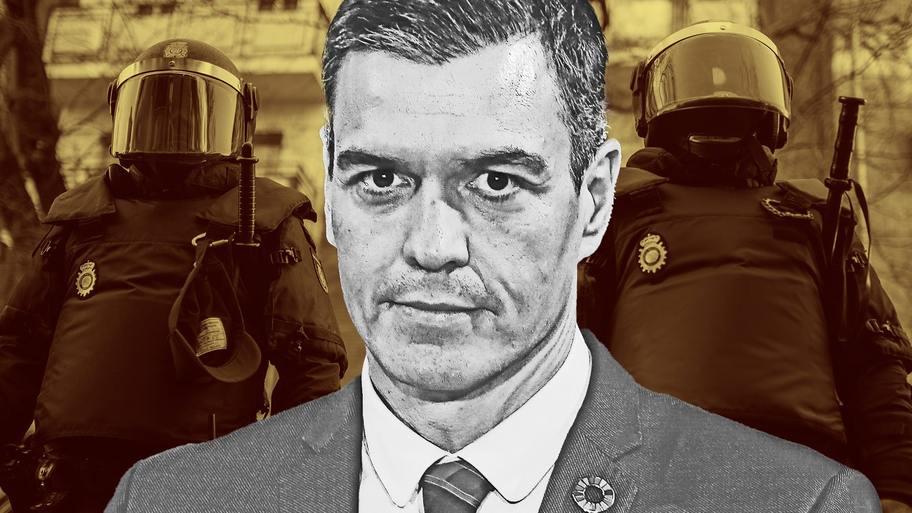Policías advierten que la reforma de Sánchez lleva a España al caos
