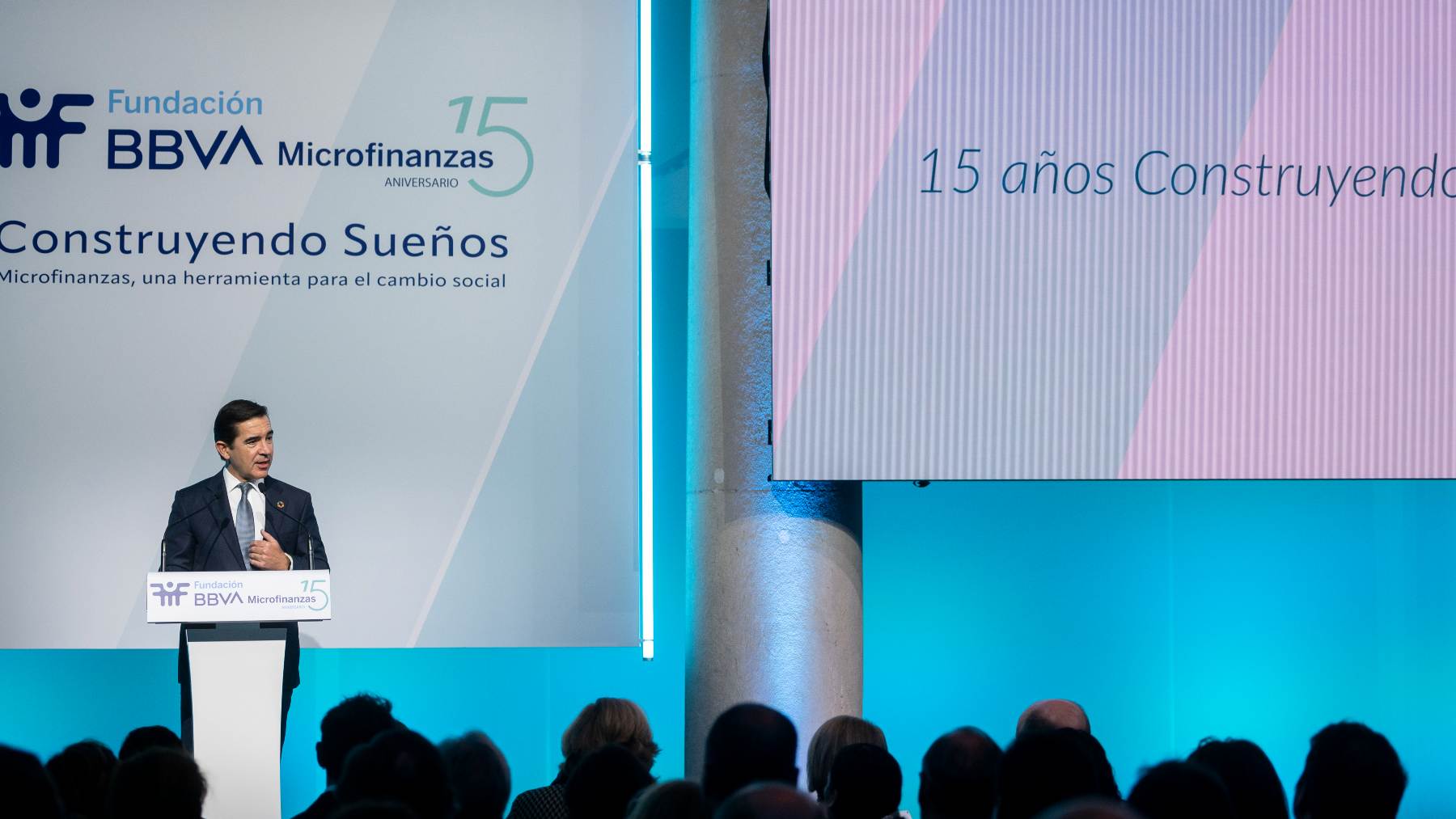 Carlos Torres, presidente de BBVA, en un reciente acto. FMBBVA / Europa Press