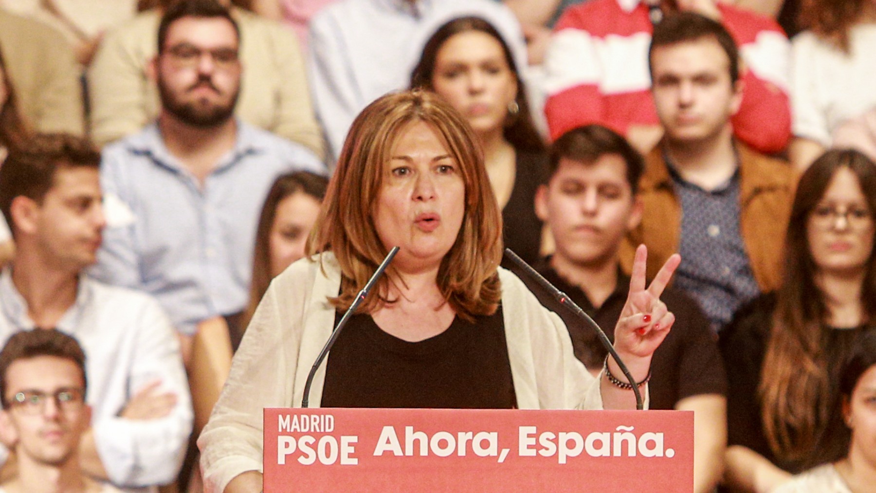 La alcaldesa socialista de Alcorcón, Natalia de Andrés.