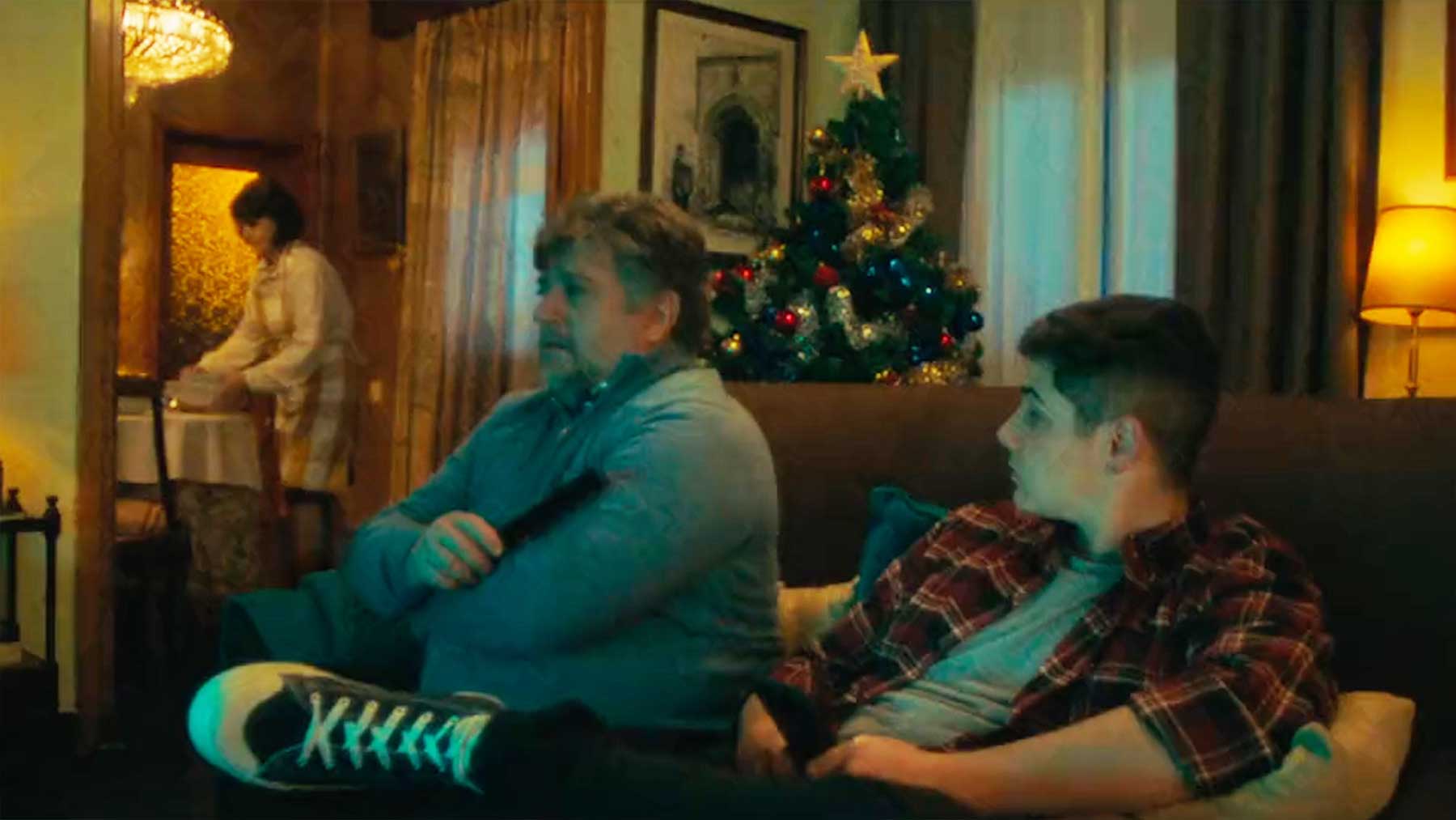 Imagen de la campaña de Irene Montero para Navidad