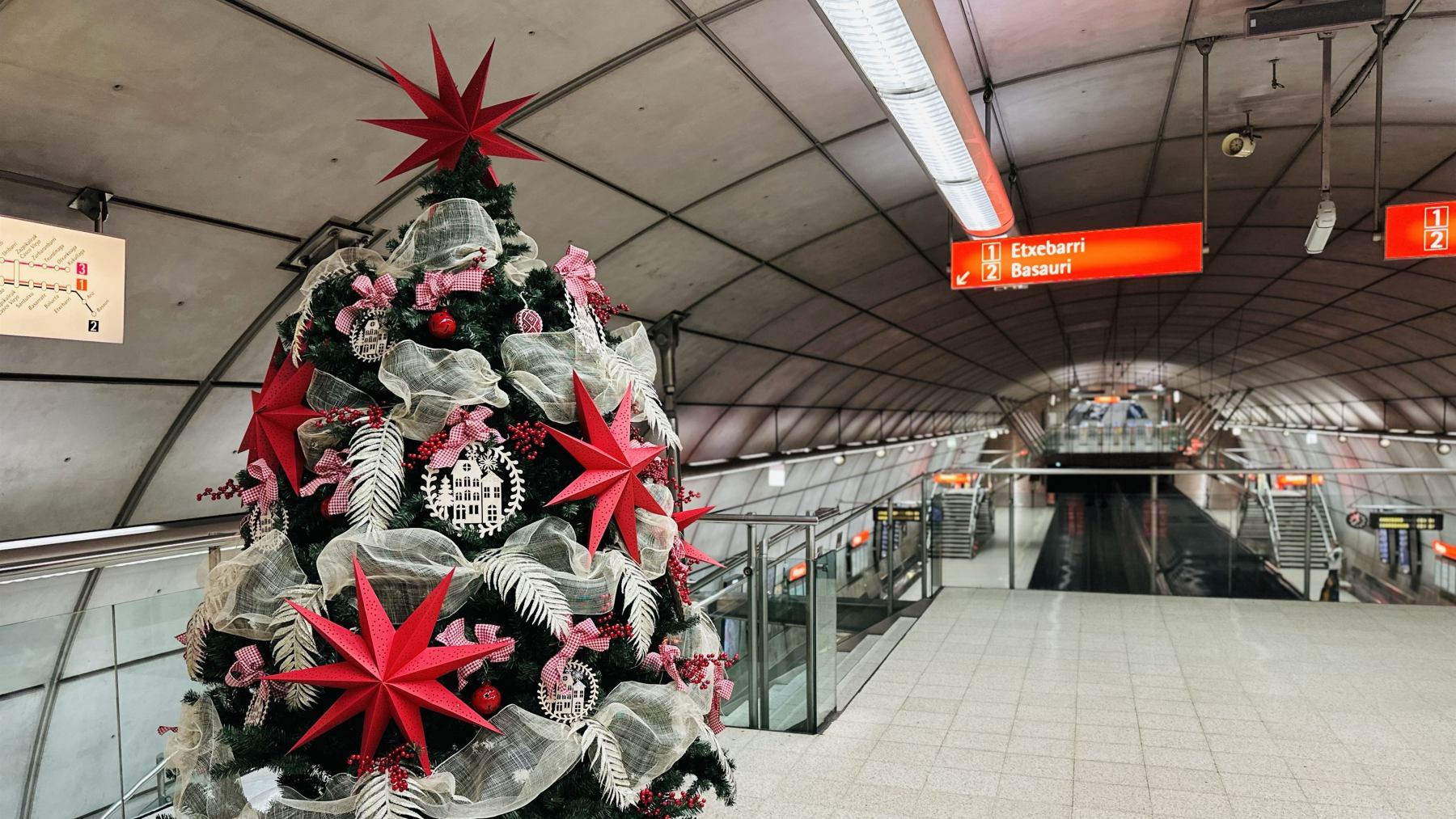 Horario del Metro de Bilbao en Nochebuena a qué hora abre y cierra