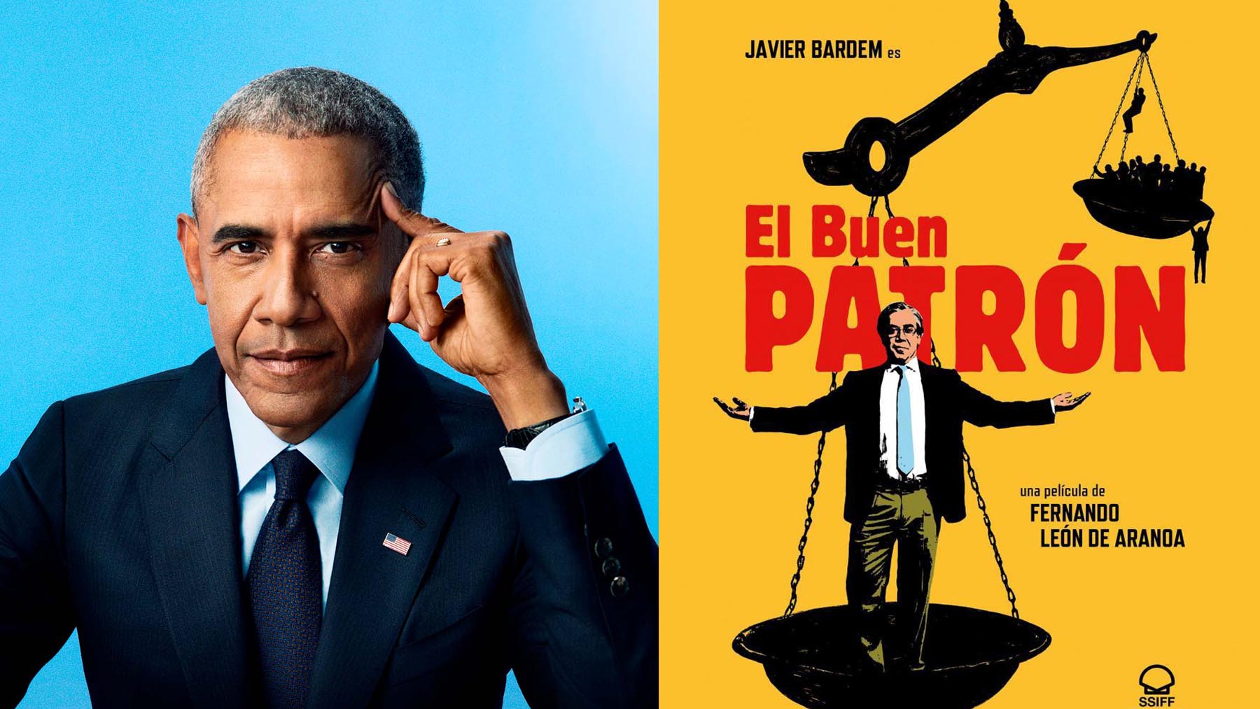 El expresidente Barack Obama ha escogido a ‘El buen Patrón’ como una de las mejores películas del 2022