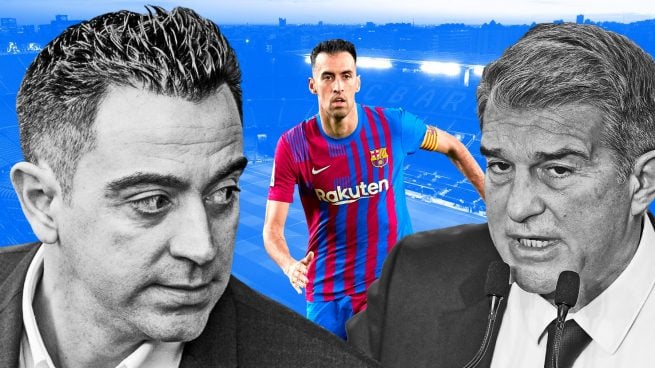 Guerra fría entre Xavi y el Barcelona por Busquets