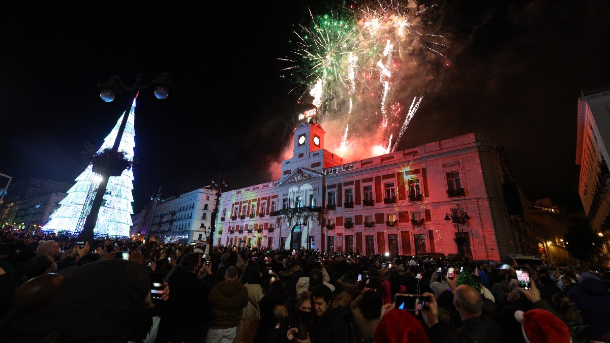 Plaza de Sol en Madrid.