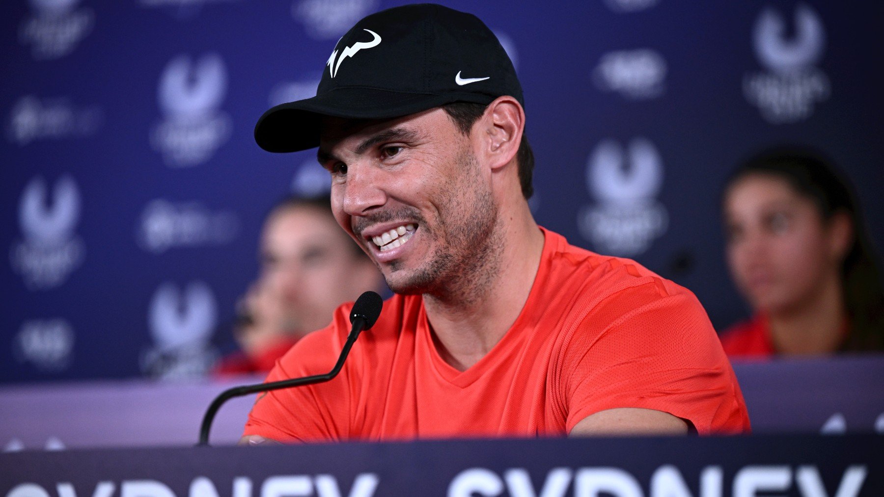 Rafa Nadal, durante una rueda de prensa. (EuropaPress)