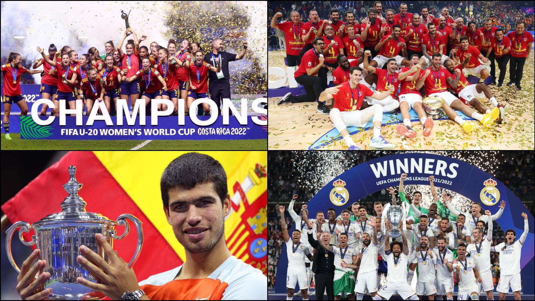 El año 2022 estuvo lleno de éxitos para el deporte español.