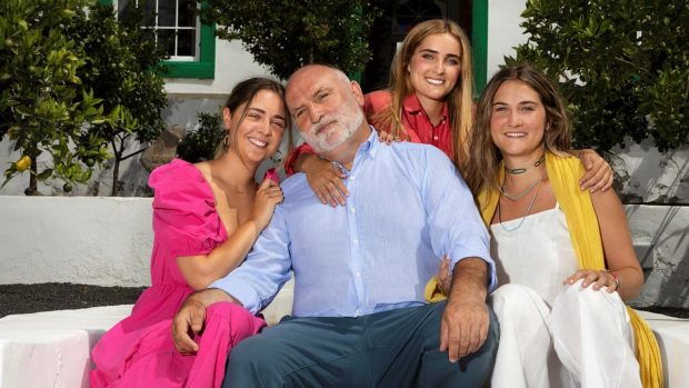 José Andrés y familia