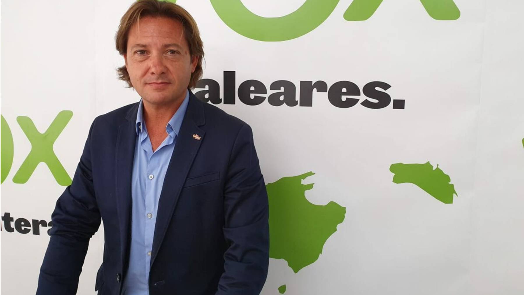 Jorge Campos, líder de Vox en Baleares.