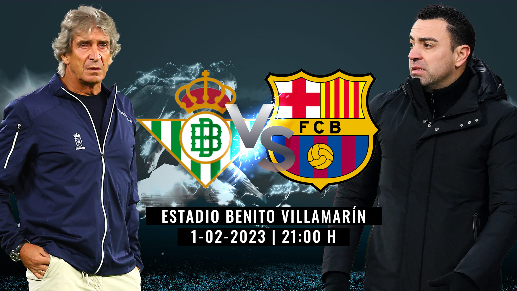 Betis y Barcelona se enfrentan en la Liga Santander.