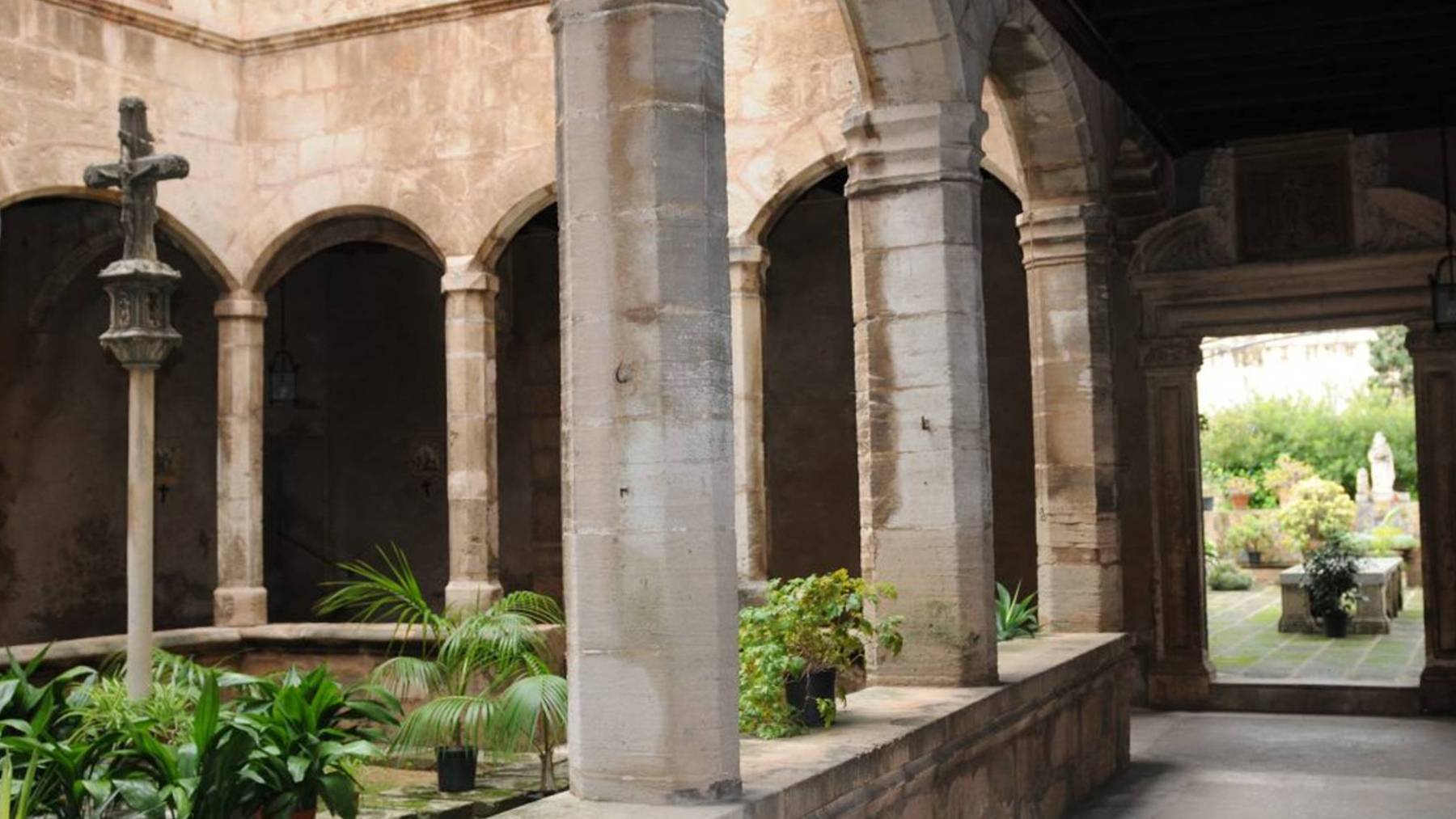 Claustro del Convento de Sant Jeroni de Palma.
