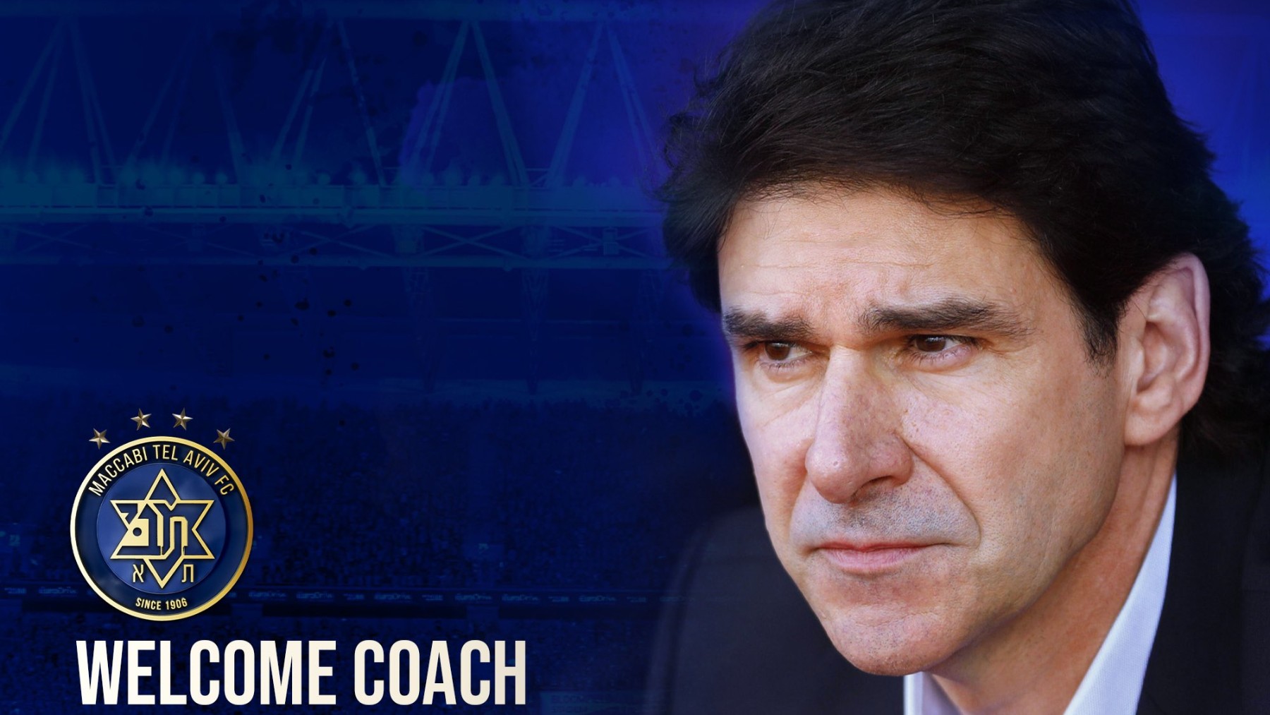 Aitor Karanka, nuevo entrenador del Maccabi Tel Aviv. (Maccabi Tel Aviv)
