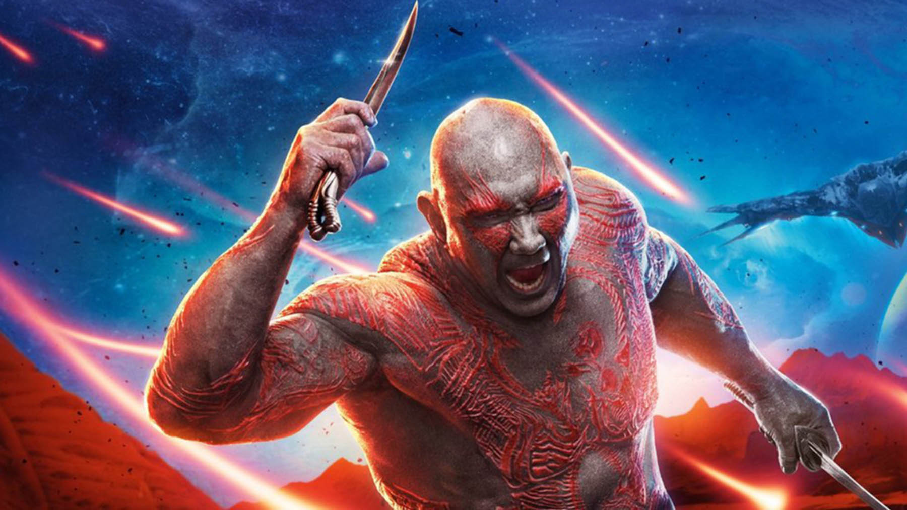 Drax en ‘Guardianes de la galaxia’ (Marvel)