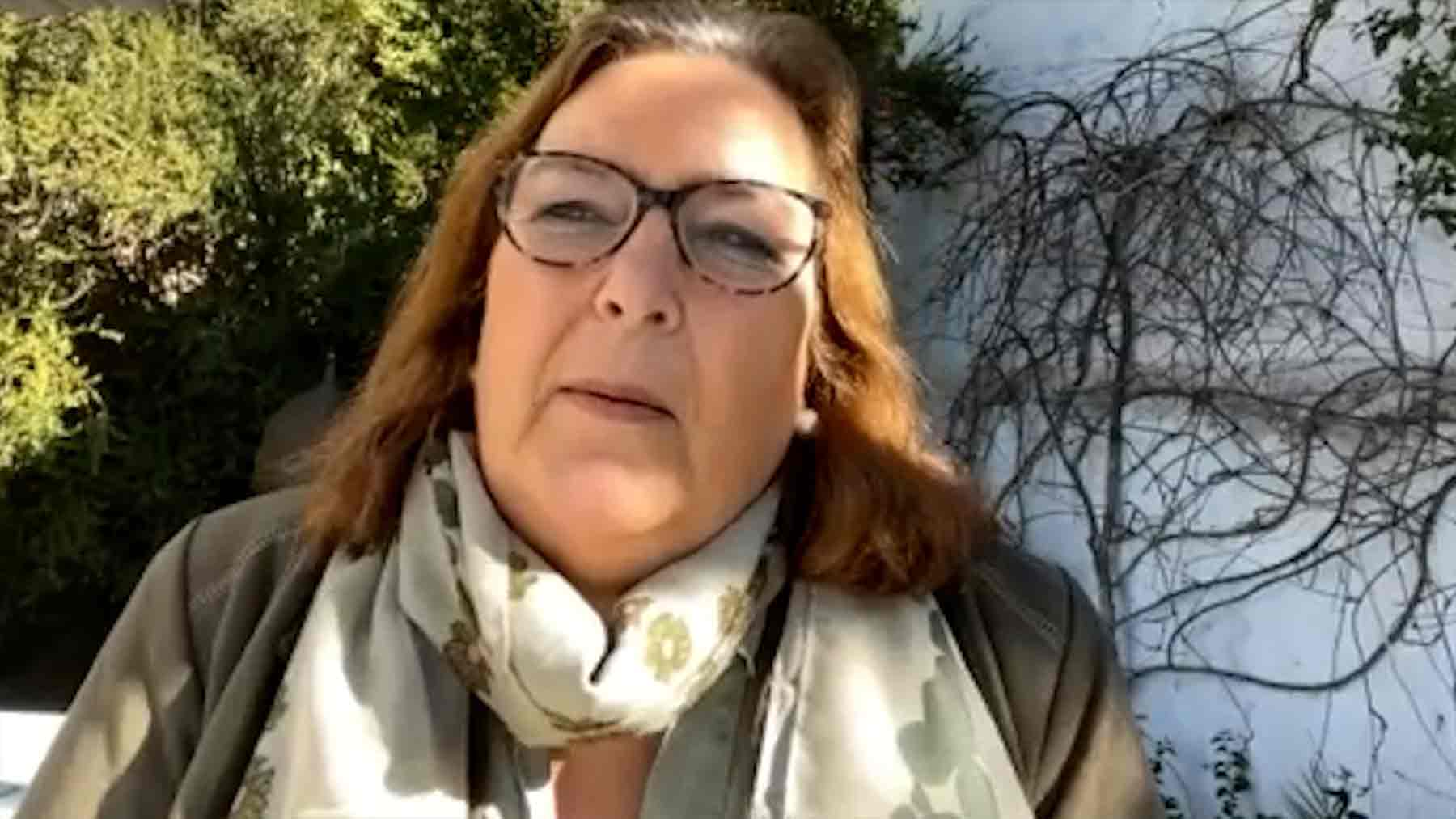 Maite Araluce, presidenta de la Asociación de víctimas del Terrorismo (AVT).