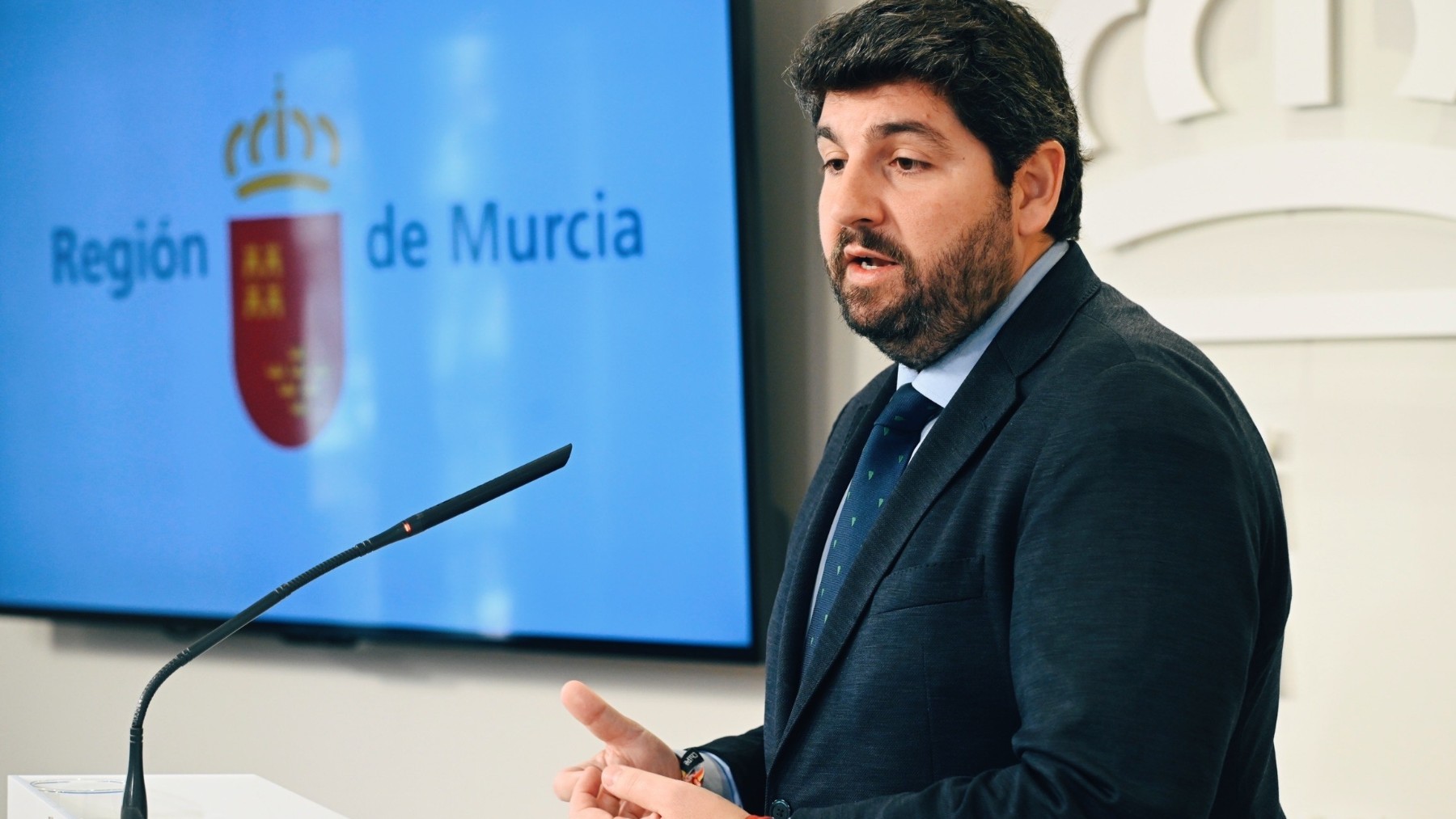 Fernando López Miras. (Europa Press)