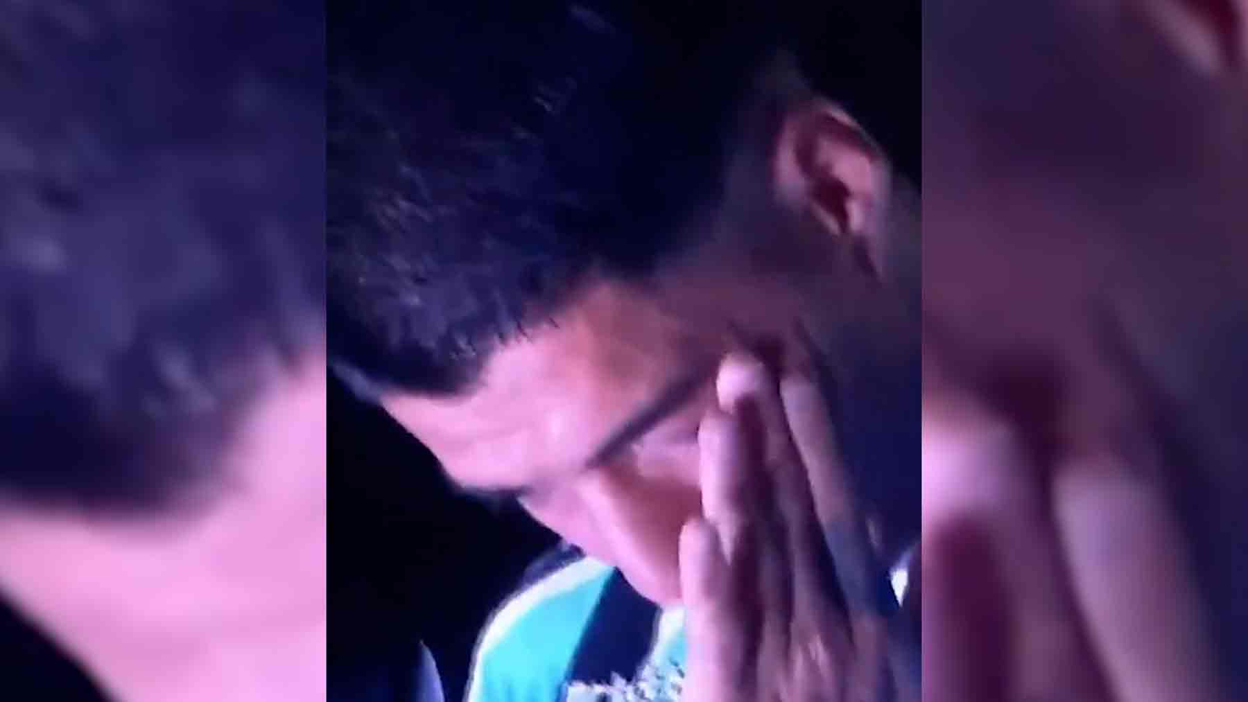 Las lágrimas de Luis Suárez.