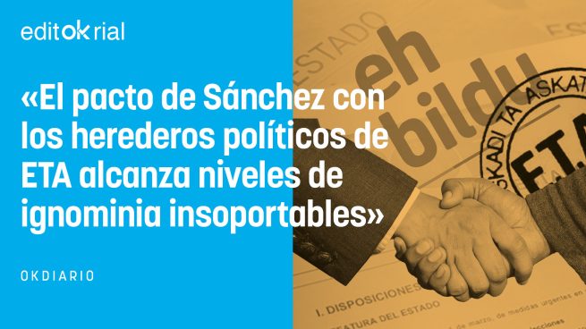 Más pruebas de la vil alianza de Sánchez con Bildu que les helarán la sangre