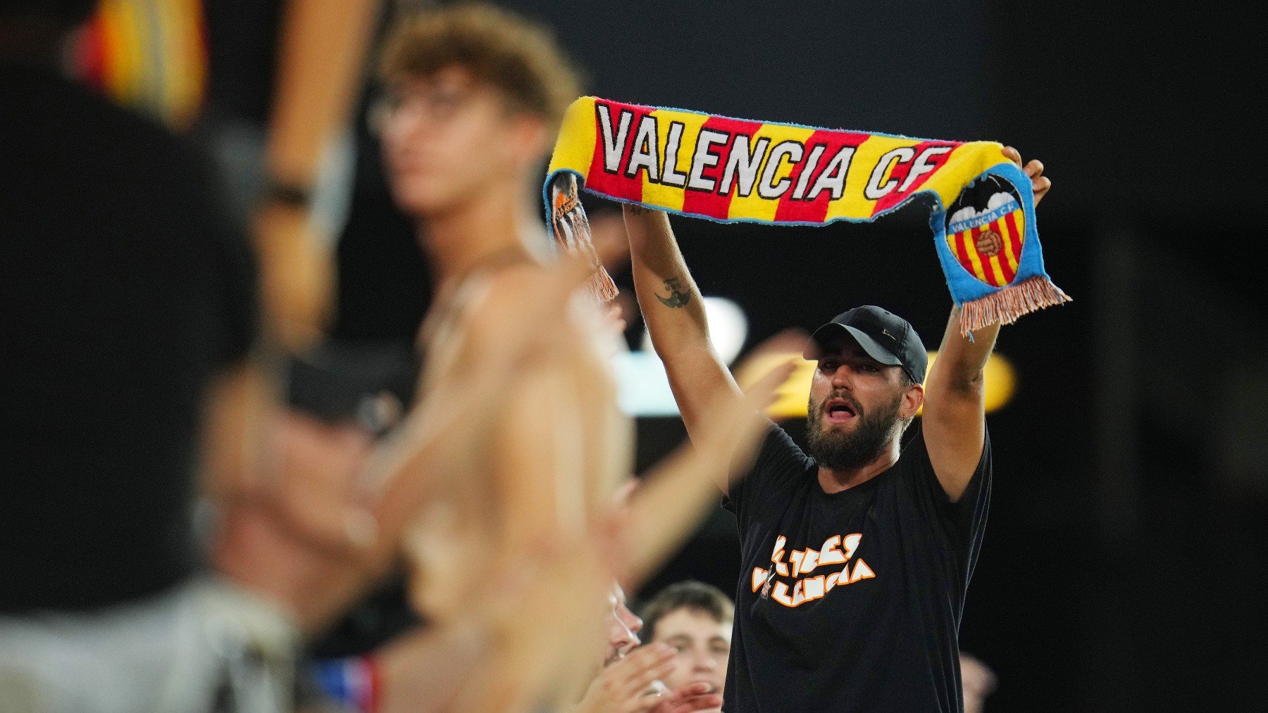 El Valencia perdió a un aficionado tras un desafortunado incidente en Mestalla. (Getty)