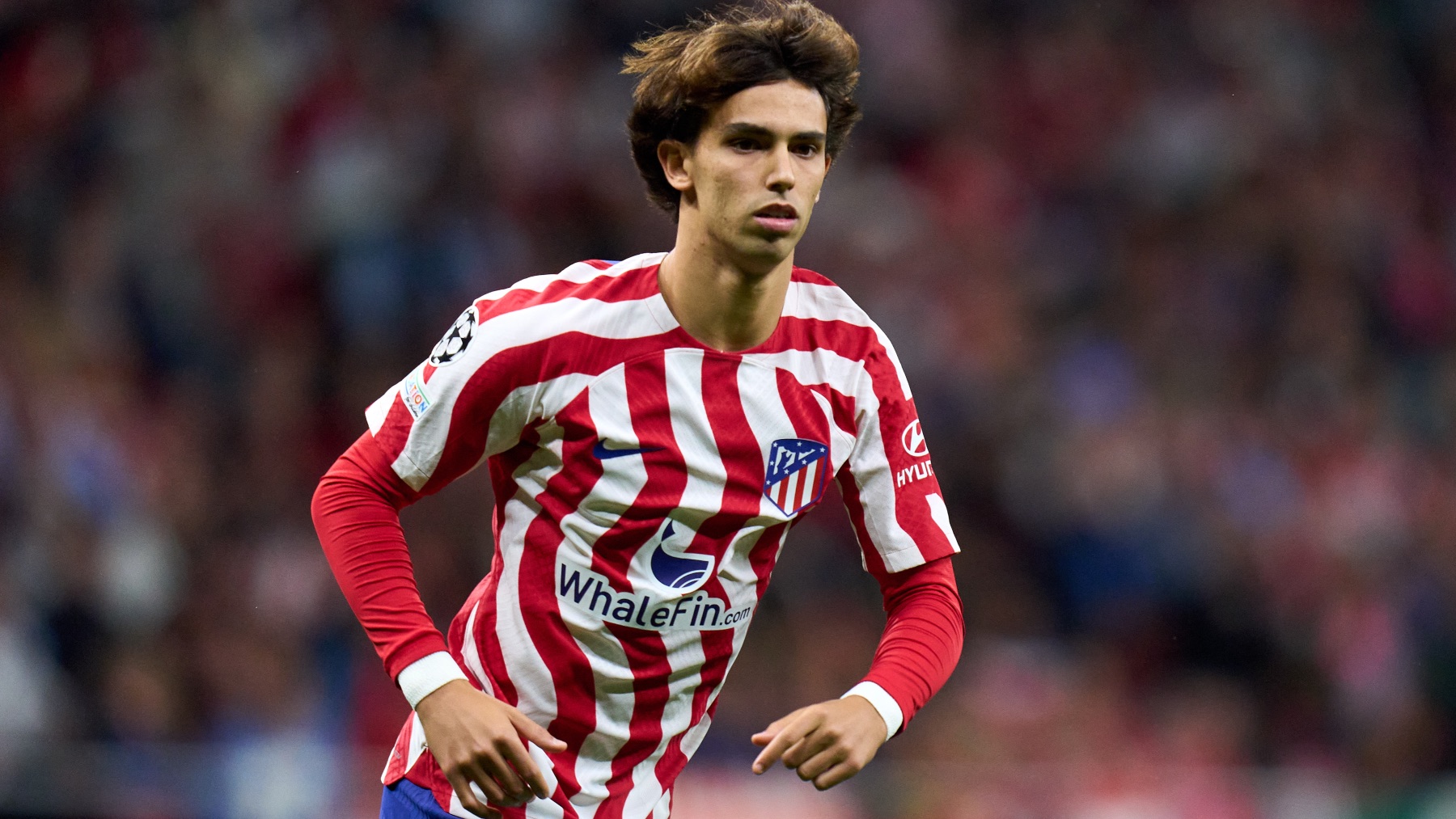 Joao Félix, en un partido con el Atlético de Madrid. (Getty)