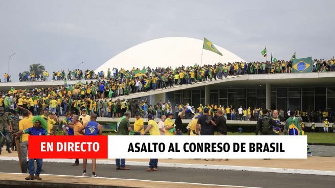 Brasil, en directo: última hora sobre el asalto al Congreso y últimas noticias sobre Jair Bolsonaro y Lula Da Silva