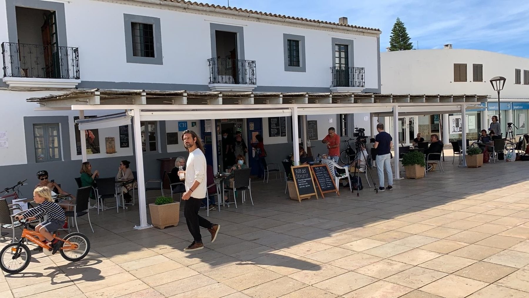 Imagen de la localidad de Sant Francesc, en Formentera.