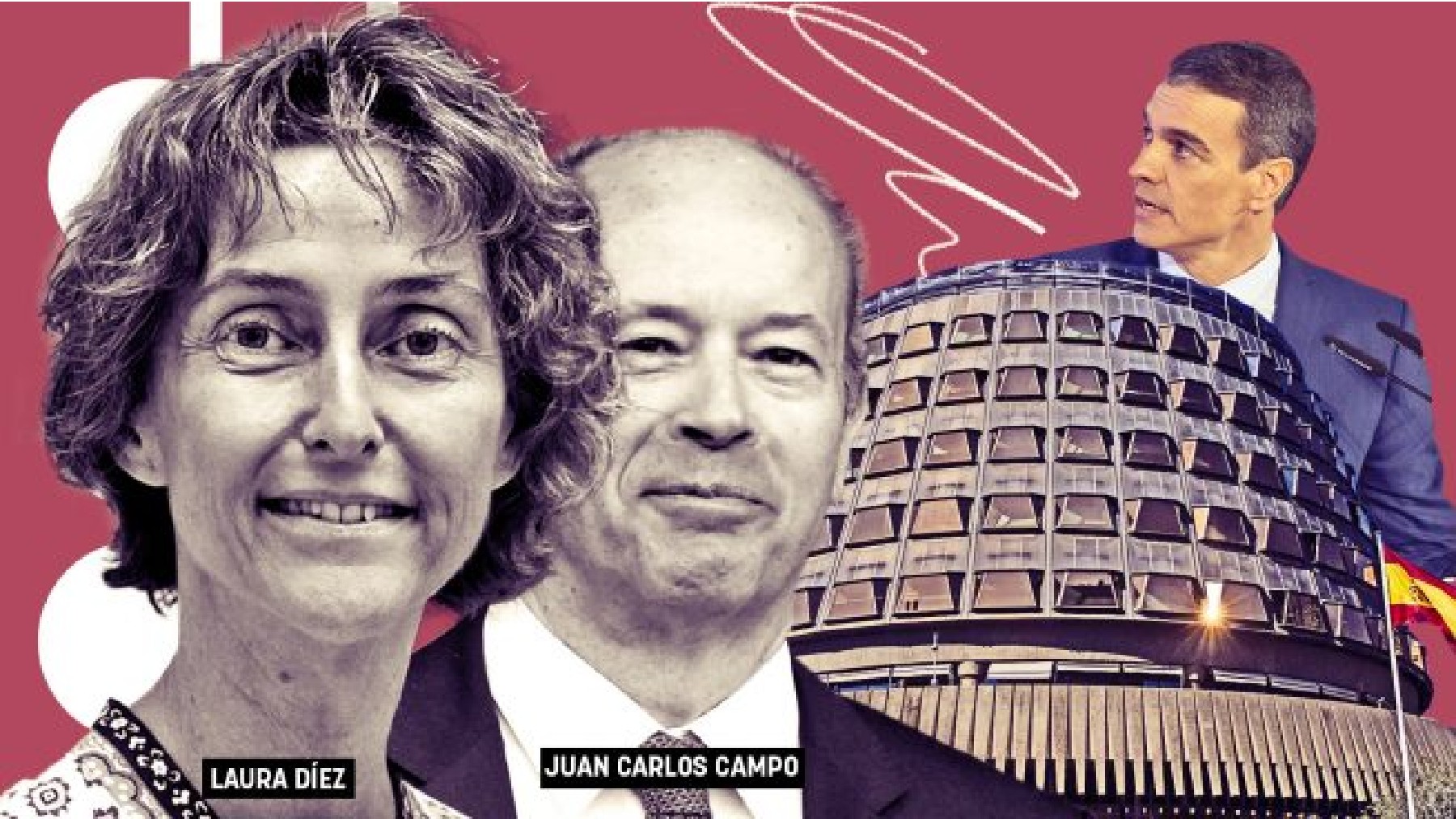 Laura Díez y Juan Carlos Campo, nuevos magistrados del TC.