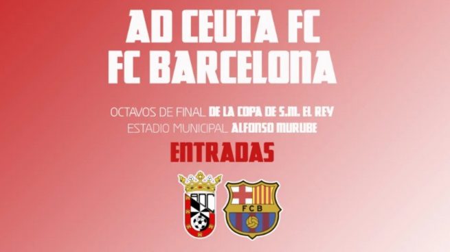 Ceuta Barcelona entradas