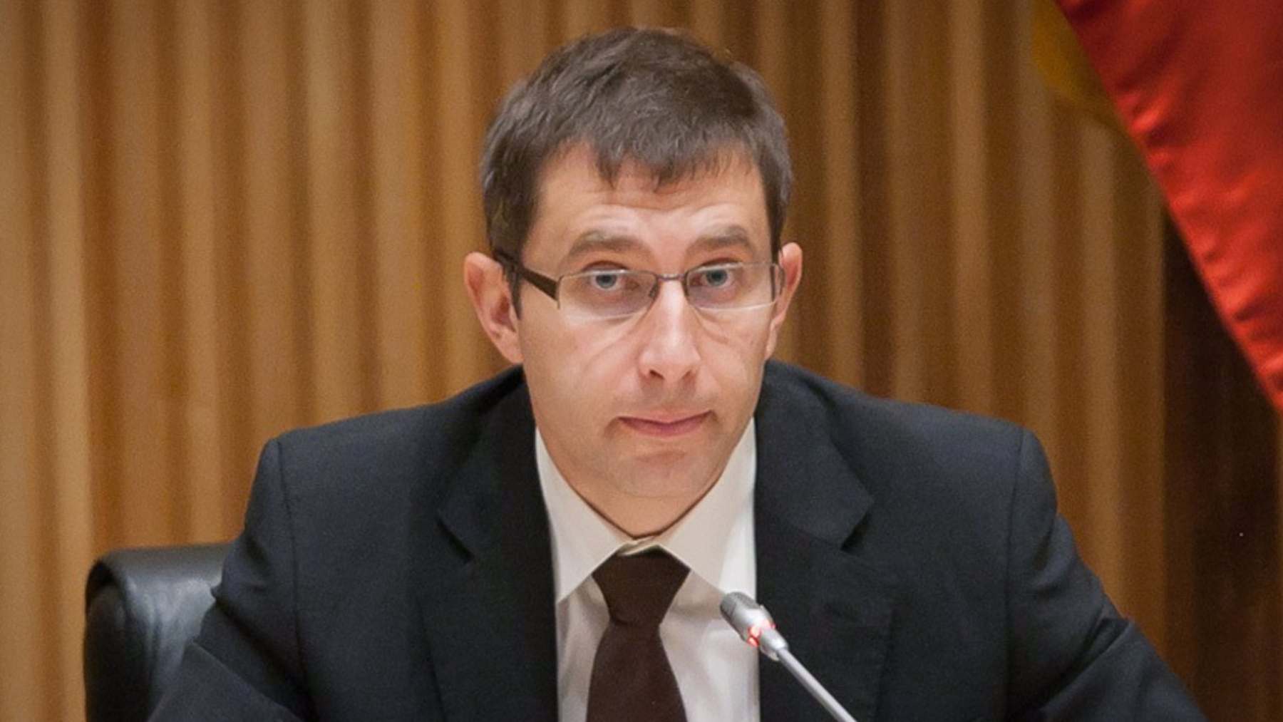 Enrique Gómez Bastida, cuando fue director de la Agencia Española de Protección de la Salud en el Deporte.
