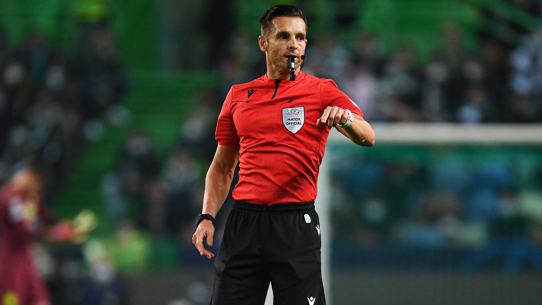 Carlos del Cerro Grande durante un partido de Champions League. (Getty)